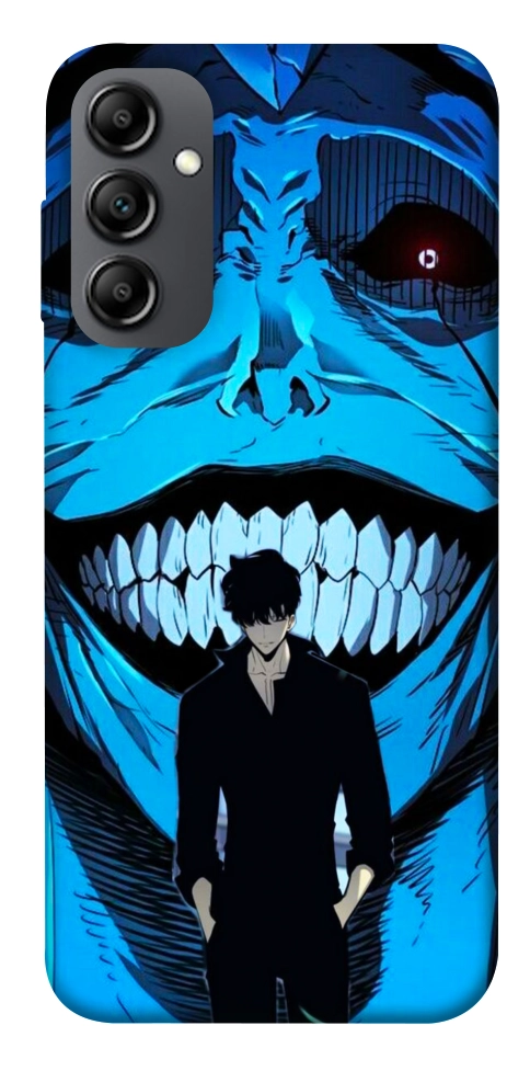 Чохол Solo leveling blue vibe для Galaxy A14 5G