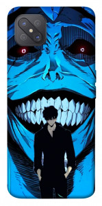 Чехол Solo leveling blue vibe для Oppo A92s