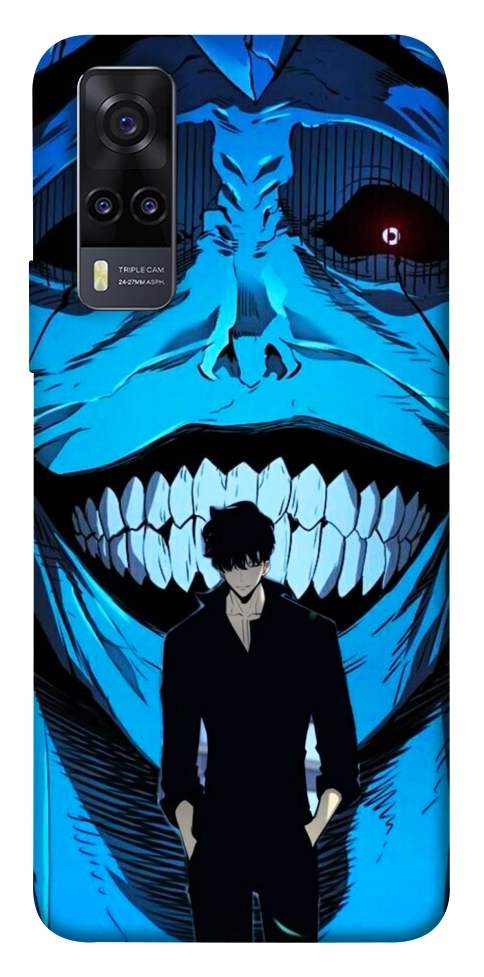 Чехол Solo leveling blue vibe для Vivo Y31