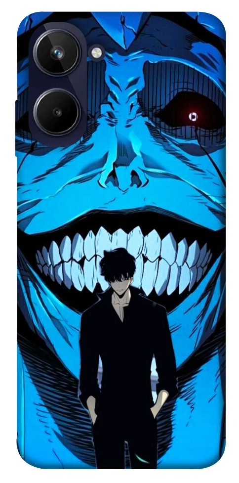 Чехол Solo leveling blue vibe для Realme 10 4G