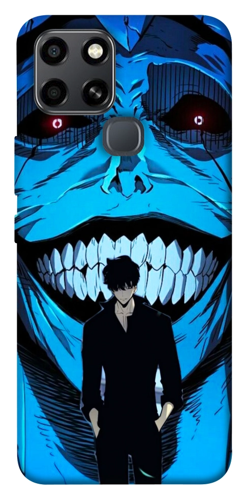 Чохол Solo leveling blue vibe для Infinix Smart 6