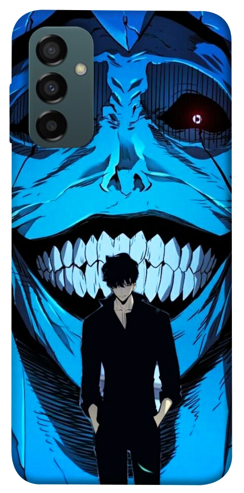 Чохол Solo leveling blue vibe для Galaxy M14 5G