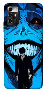 Чохол Solo leveling blue vibe для ZTE Blade V40 Vita