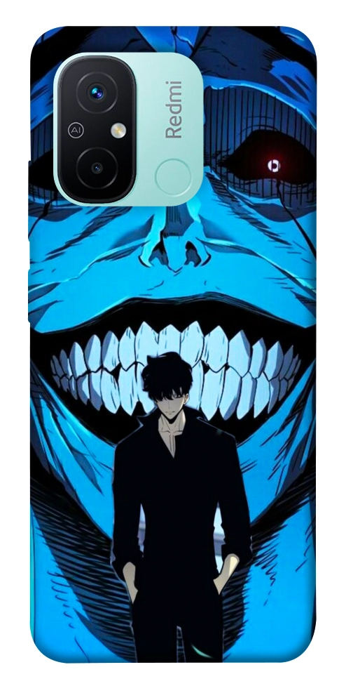 Чохол Solo leveling blue vibe для Xiaomi Redmi 12C