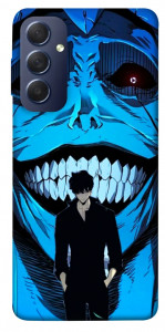 Чехол Solo leveling blue vibe для Galaxy M54 5G