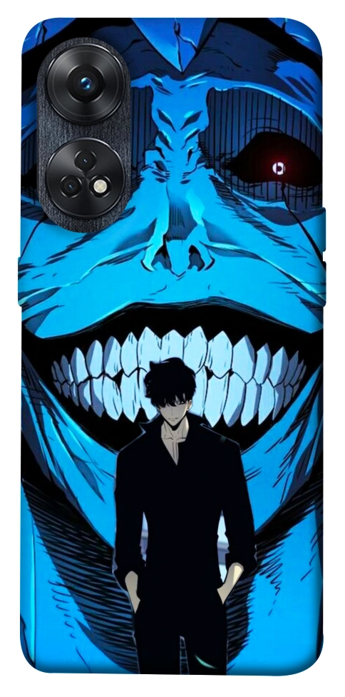 Чехол Solo leveling blue vibe для Oppo Reno 8 T 4G