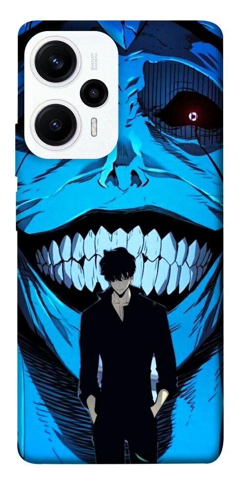 Чохол Solo leveling blue vibe для Xiaomi Poco F5
