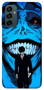 Чохол Solo leveling blue vibe для Galaxy M34 5G