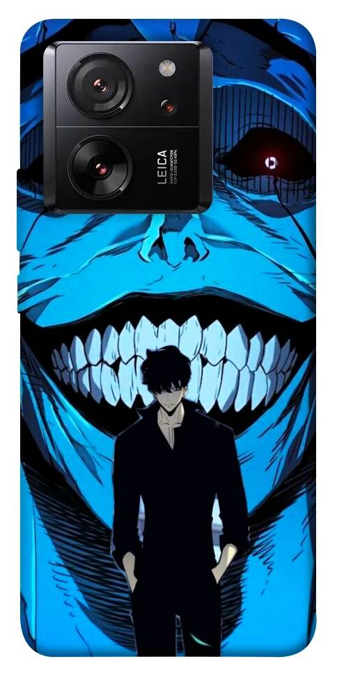 Чехол Solo leveling blue vibe для Xiaomi 13T Pro
