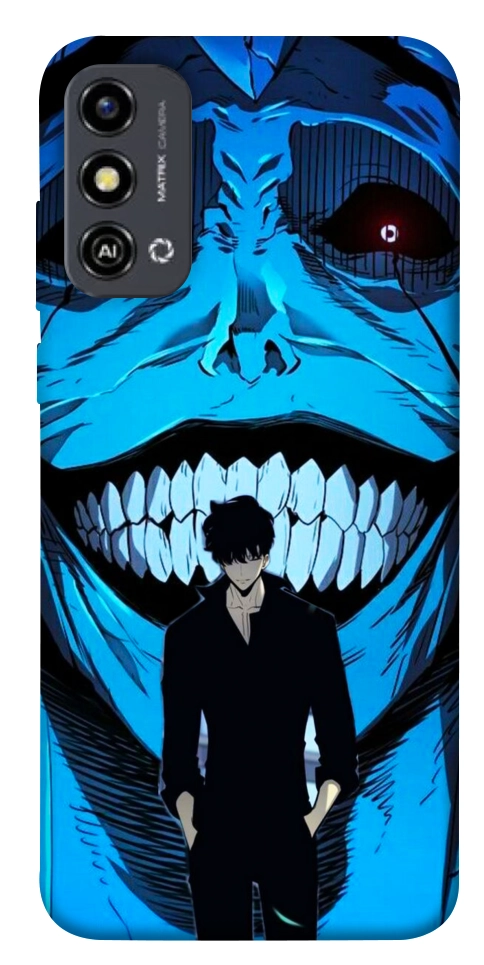 Чохол Solo leveling blue vibe для ZTE Blade A53
