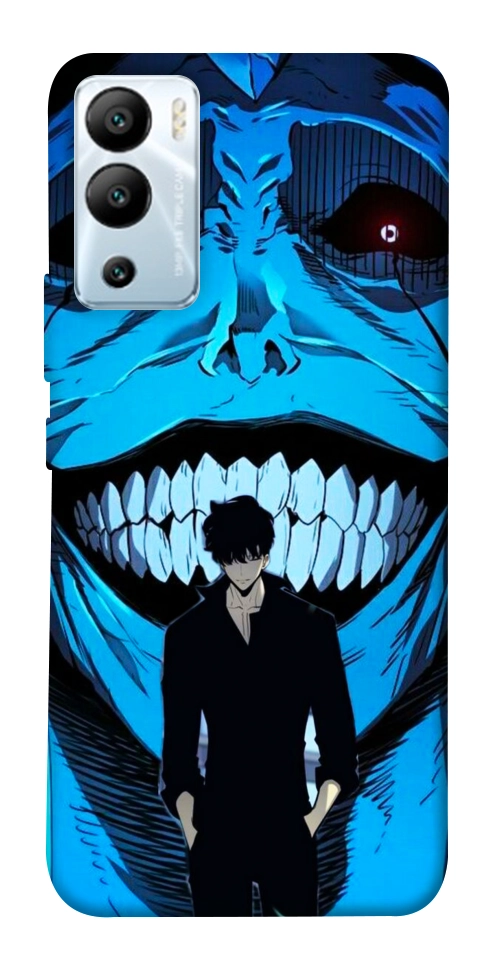 Чохол Solo leveling blue vibe для Infinix Hot 12i