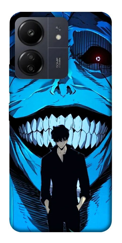 Чохол Solo leveling blue vibe для Xiaomi Redmi 13C