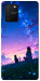 Чехол Space girl and cat для Galaxy S10 Lite (2020)