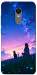 Чехол Space girl and cat для Xiaomi Redmi Note 5 (Single Camera)