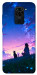 Чехол Space girl and cat для Xiaomi Redmi 10X