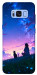 Чехол Space girl and cat для Galaxy S8 (G950)