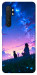 Чохол Space girl and cat для Xiaomi Mi Note 10 Lite