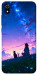 Чехол Space girl and cat для Xiaomi Redmi 7A
