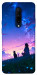 Чехол Space girl and cat для OnePlus 7 Pro