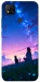 Чехол Space girl and cat для Xiaomi Redmi 9C