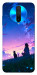 Чехол Space girl and cat для Xiaomi Redmi K30