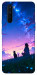 Чохол Space girl and cat для OnePlus Nord