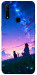 Чохол Space girl and cat для Oppo A31