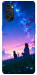 Чохол Space girl and cat для Oppo Reno 4 Pro 5G