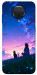 Чехол Space girl and cat для Nokia G10