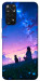 Чохол Space girl and cat для Xiaomi Redmi Note 11 (Global)