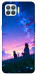 Чохол Space girl and cat для Oppo F17 Pro