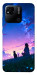 Чохол Space girl and cat для Xiaomi Redmi 10A