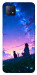 Чохол Space girl and cat для Oppo A73 5G