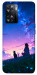 Чехол Space girl and cat для Oppo A57s