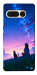 Чехол Space girl and cat для Google Pixel 7 Pro