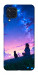 Чохол Space girl and cat для Galaxy M32
