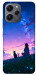 Чехол Space girl and cat для Xiaomi Redmi 12