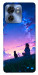 Чехол Space girl and cat для Motorola Edge 40
