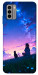 Чохол Space girl and cat для Nokia G22