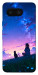 Чохол Space girl and cat для Google Pixel 8