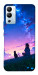 Чохол Space girl and cat для Infinix Hot 12i