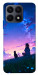 Чехол Space girl and cat для Huawei Honor X8a