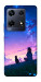 Чохол Space girl and cat для Infinix Note 30 Pro NFC