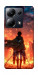 Чехол Attack on titan eren для Xiaomi Poco M6 Pro 4G