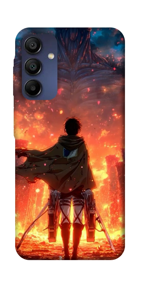Чохол Attack on titan eren для Galaxy A16 5G