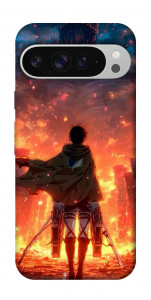 Чохол Attack on titan eren для Google Pixel 9 Pro XL