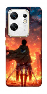 Чохол Attack on titan eren для Infinix Zero 30 4G