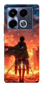 Чохол Attack on titan eren для Infinix Note 40 4G