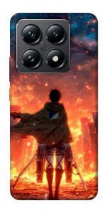 Чехол Attack on titan eren для Xiaomi 14T Pro