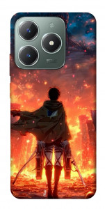 Чохол Attack on titan eren для Realme C61